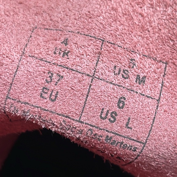 HTF COLOR DR MARTENS SMOOTH LEATHER BOOTS - Picture 10 of 10